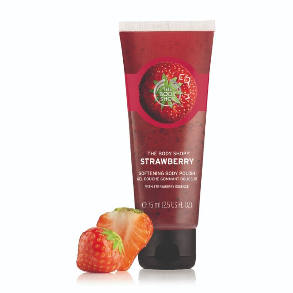 The Body Shop Strawberry Softening Body Polish Scrub (200ml)