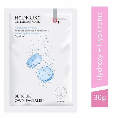 O3+ Facialist Hyaluronic Hydroxy Cellulose Mask (30g)