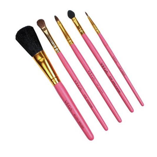 VEGA Set Of 5 Brushes (RV-05) (Color May Vary)