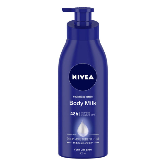 NIVEA Body Lotion Nourishing Body Milk - For Very Dry Skin (400 ml)