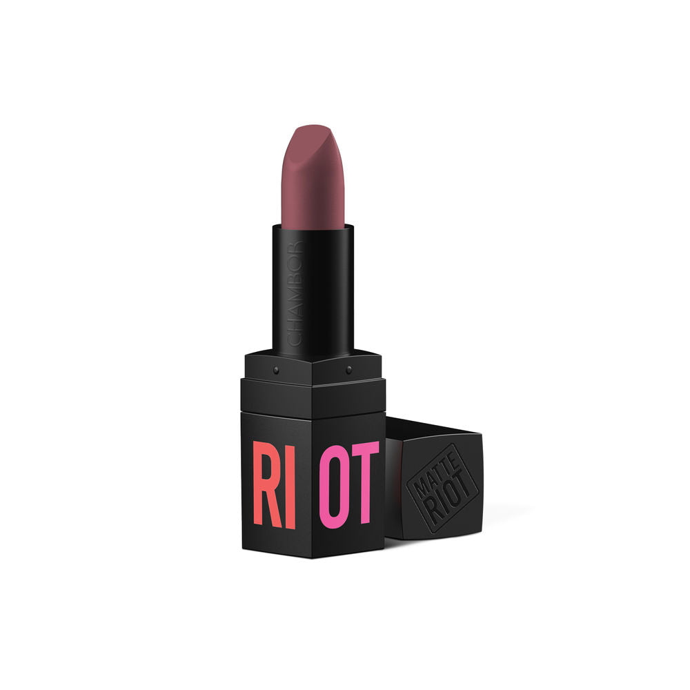 Chambor Matte Riot Lipstick - 258 Wild Rose (4.5gm)