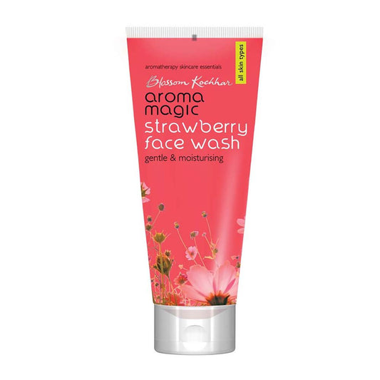 Aroma Magic Strawberry Face Wash Gentle & Moisturizing For All Skin Types (100ml)