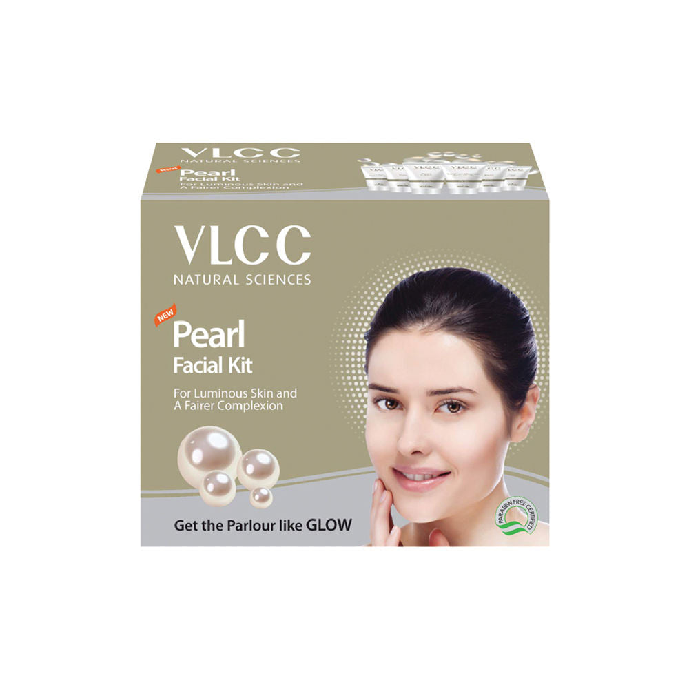 VLCC Pearl Single Facial Kit For Luminous Skin & A Fairer Complexion
