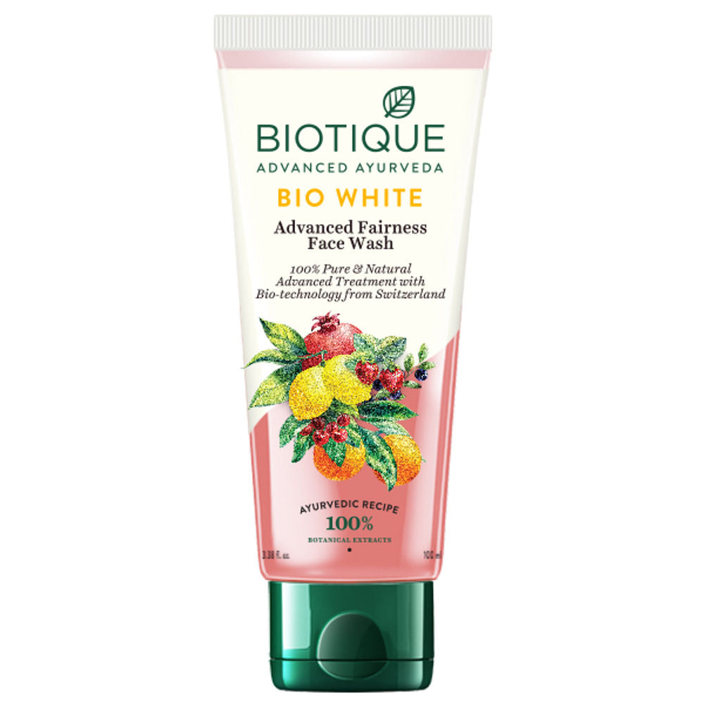 Biotique Bio White Whitening & Brightening Face Wash 100ml