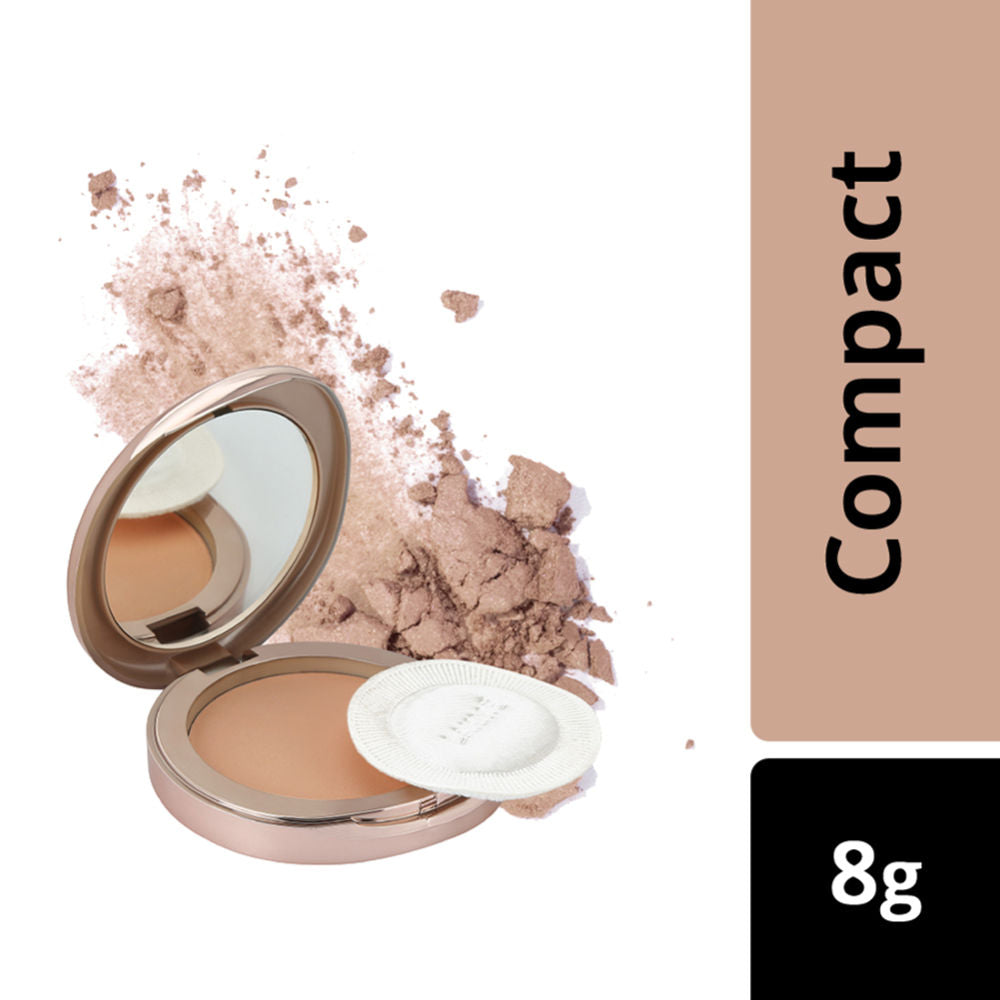 Lakme 9 To 5 Flawless Matte Complexion Compact - Apricot (8gm)