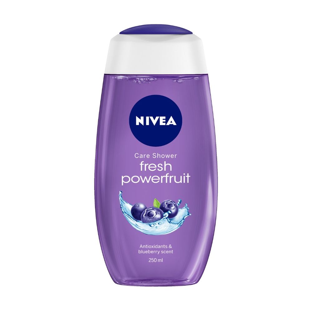 NIVEA Shower Gel - Power Fruit Fresh Body Wash (250 ml)