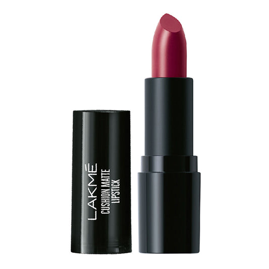 Lakme Cushion Matte Lipstick - Plum Obsession (4.5gm)