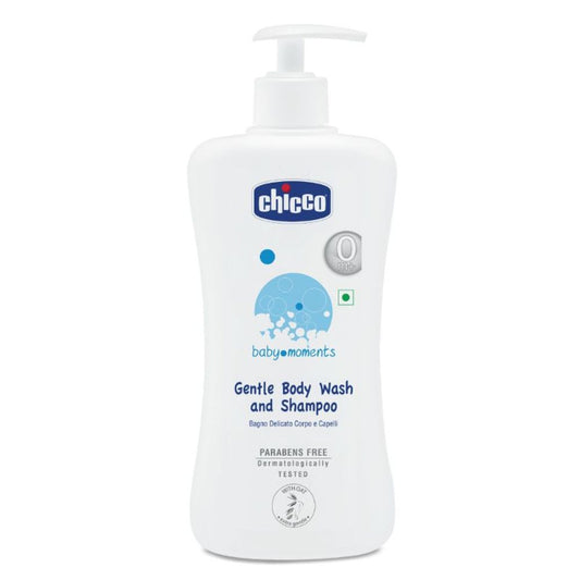 Chicco Gentle Body Wash And Shampoo (500ml)