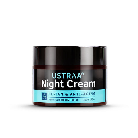 Ustraa Night Cream - De-tan & Anti-Aging 50g