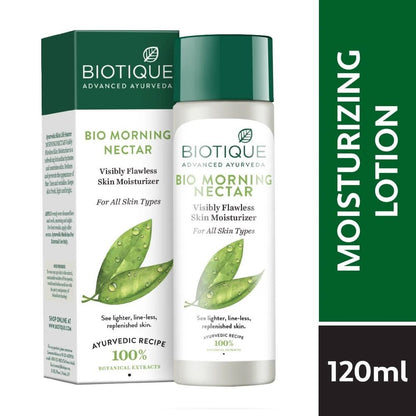 Biotique Bio Morning Nectar Visibly Flawless Skin Moisturizer (120ml)
