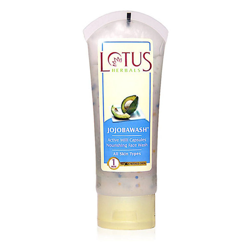 Lotus Herbal Jojobawash Active Milli Capsules Nourishing Face Wash(120gm)