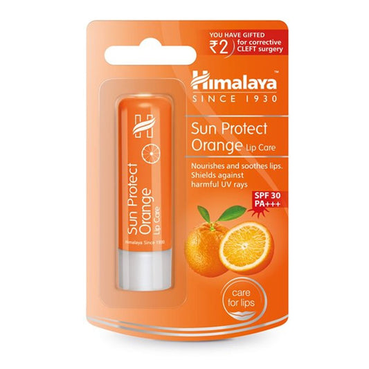Himalaya Herbals Sun Protect Orange Lip Care SPF 30 PA+++ (4.5gm)