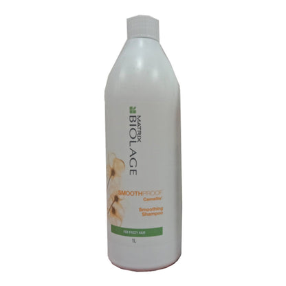 Matrix Biolage Smooth Proof Camellia Smoothing Shampoo For Frizzy Hair (1L)