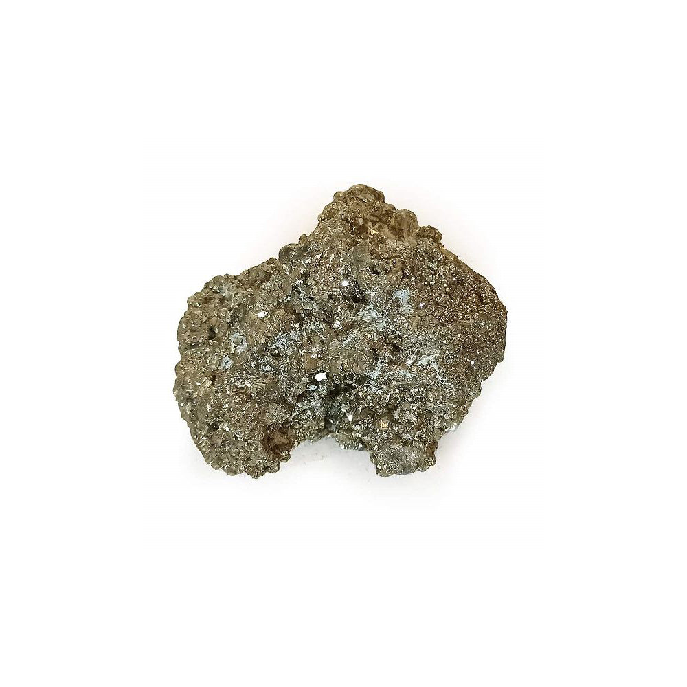 Natural Pyrite Raw/Rough Cluster/Peru Pyrite for Healing 900 Gram Approx (Color : Golden)